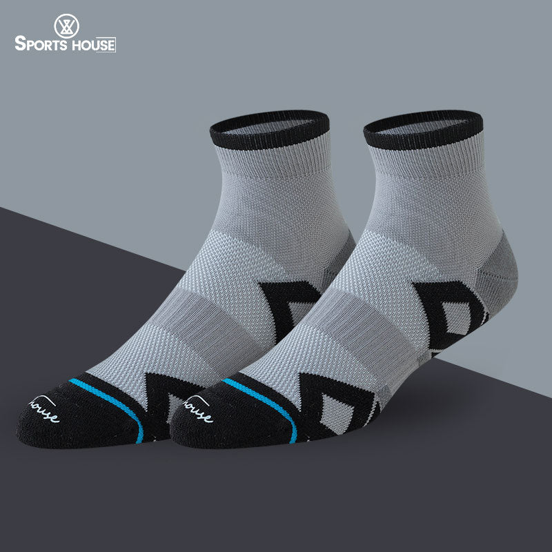 Low-Cut Performance Sports Socks for Badminton, Tennis & Training