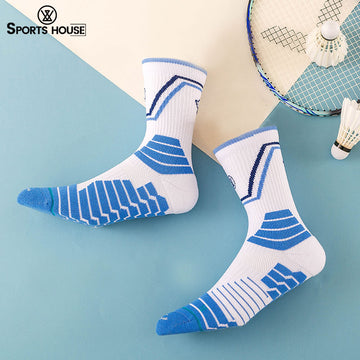 Performance Crew Sports Socks for Badminton, Tennis & Training