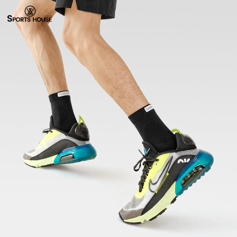 Men’s Cushioned Quarter Crew Athletic Socks for Training & Running