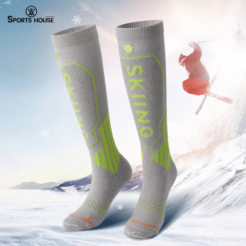 Women’s Knee-High Ski Socks for Winter Sports & Outdoor Training