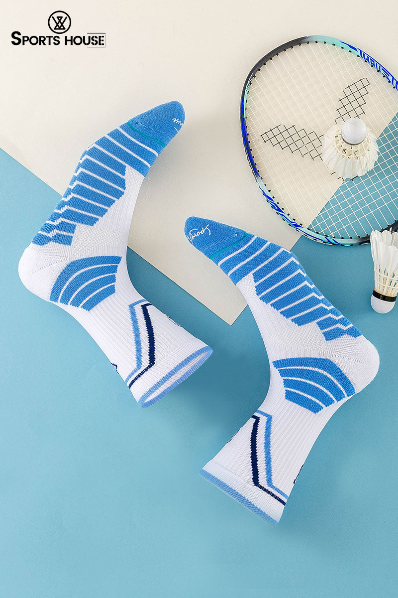 Performance Crew Sports Socks for Badminton, Tennis & Training