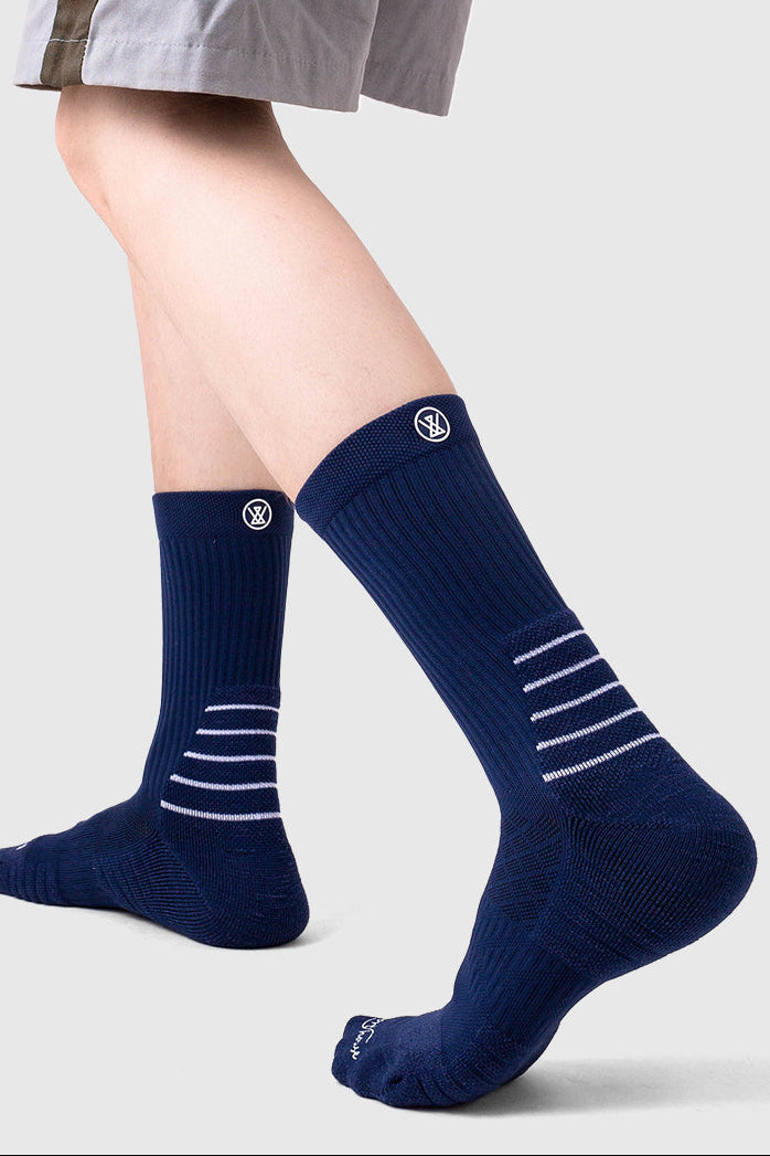 Men’s Crew Athletic Socks for Training, Hiking & Everyday Wear