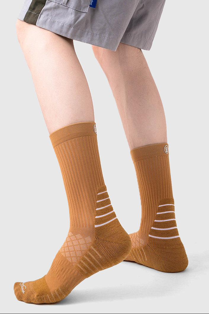 Men’s Crew Athletic Socks for Training, Hiking & Everyday Wear