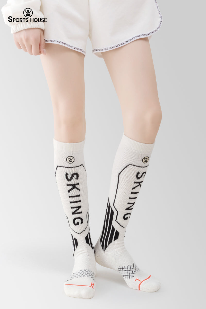 Women’s Knee-High Ski Socks for Winter Sports & Outdoor Training