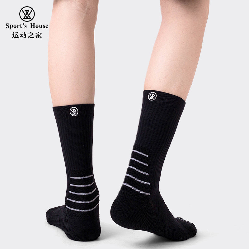 Men’s Five-Toe Crew Athletic Socks for Training, Hiking & Everyday Wear