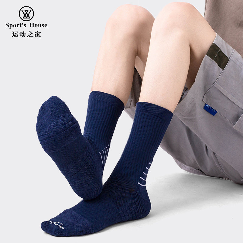 Men’s Five-Toe Crew Athletic Socks for Training, Hiking & Everyday Wear