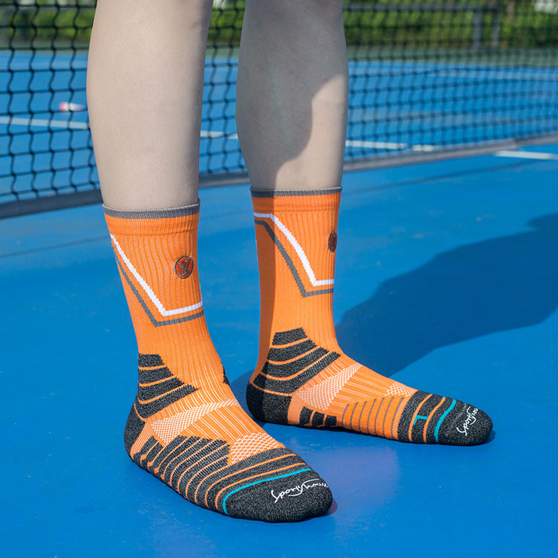 Performance Crew Sports Socks for Badminton, Tennis & Training