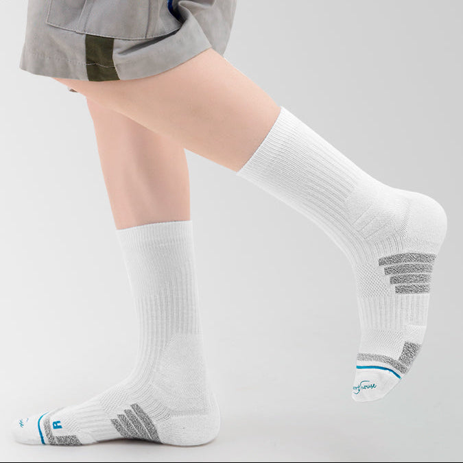 Cushioned Crew Sports Socks for Hiking, Training & Everyday Wear