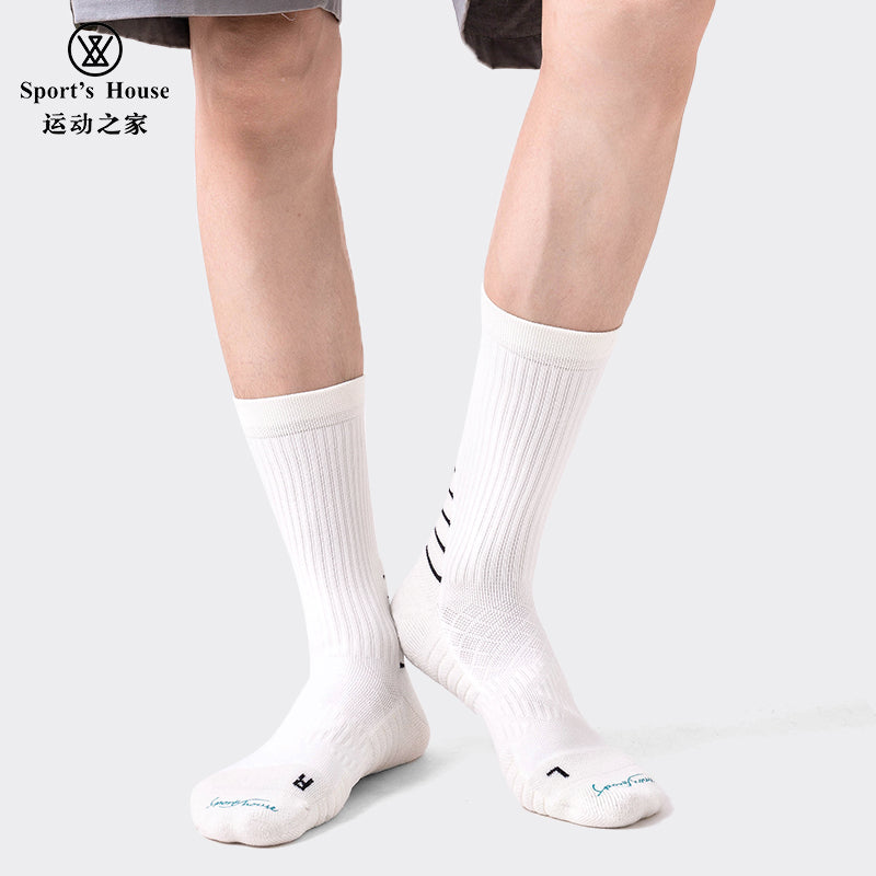 Men’s Five-Toe Crew Athletic Socks for Training, Hiking & Everyday Wear