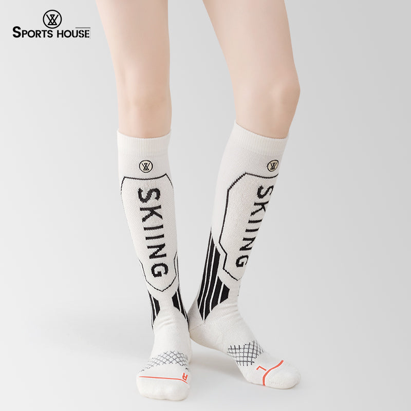 Women’s Knee-High Ski Socks for Winter Sports & Outdoor Training