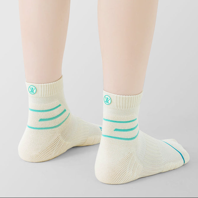 Breathable Quarter Athletic Socks for Training, Running & Everyday Wear