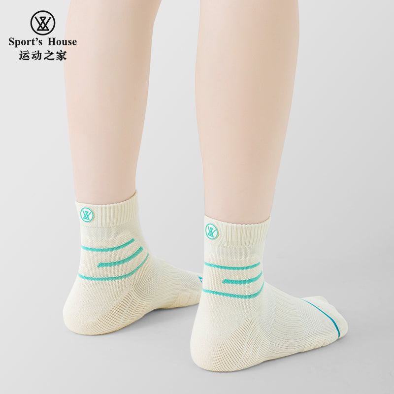 Breathable Quarter Athletic Socks for Training, Running & Everyday Wear