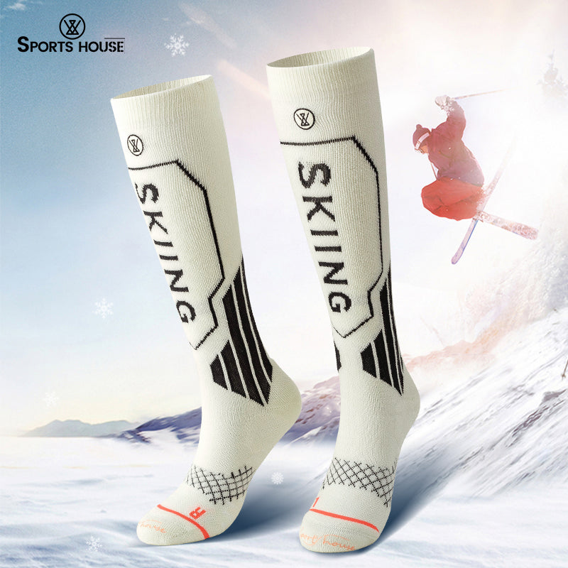 Women’s Knee-High Ski Socks for Winter Sports & Outdoor Training