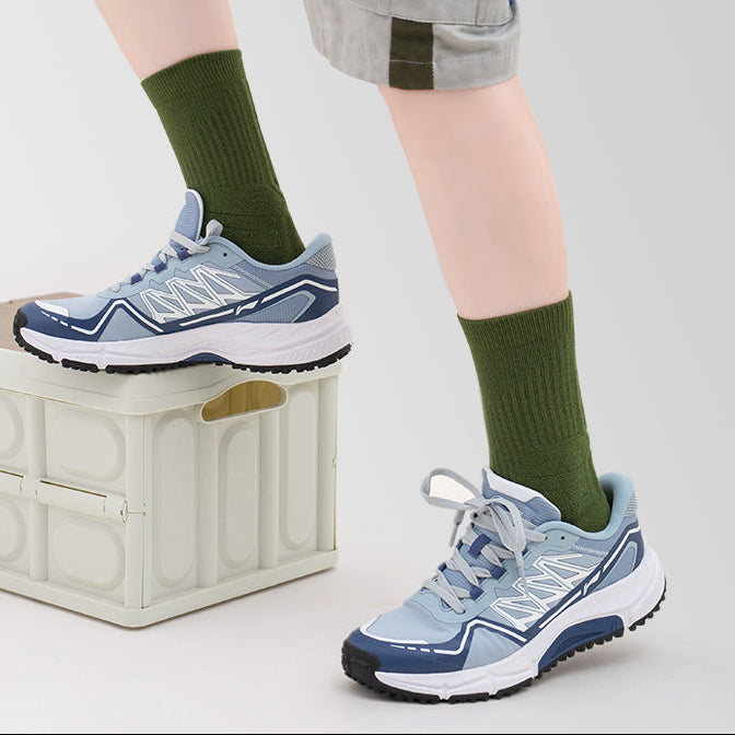 Cushioned Crew Sports Socks for Hiking, Training & Everyday Wear