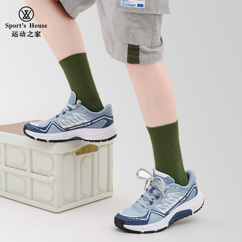 Cushioned Crew Sports Socks for Hiking, Training & Everyday Wear