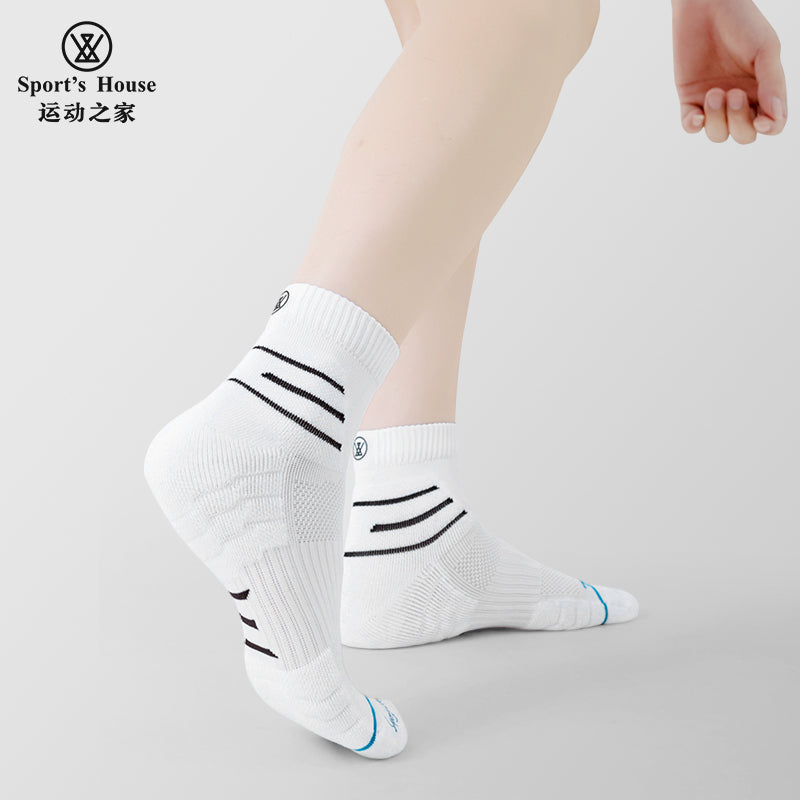 Breathable Quarter Athletic Socks for Training, Running & Everyday Wear